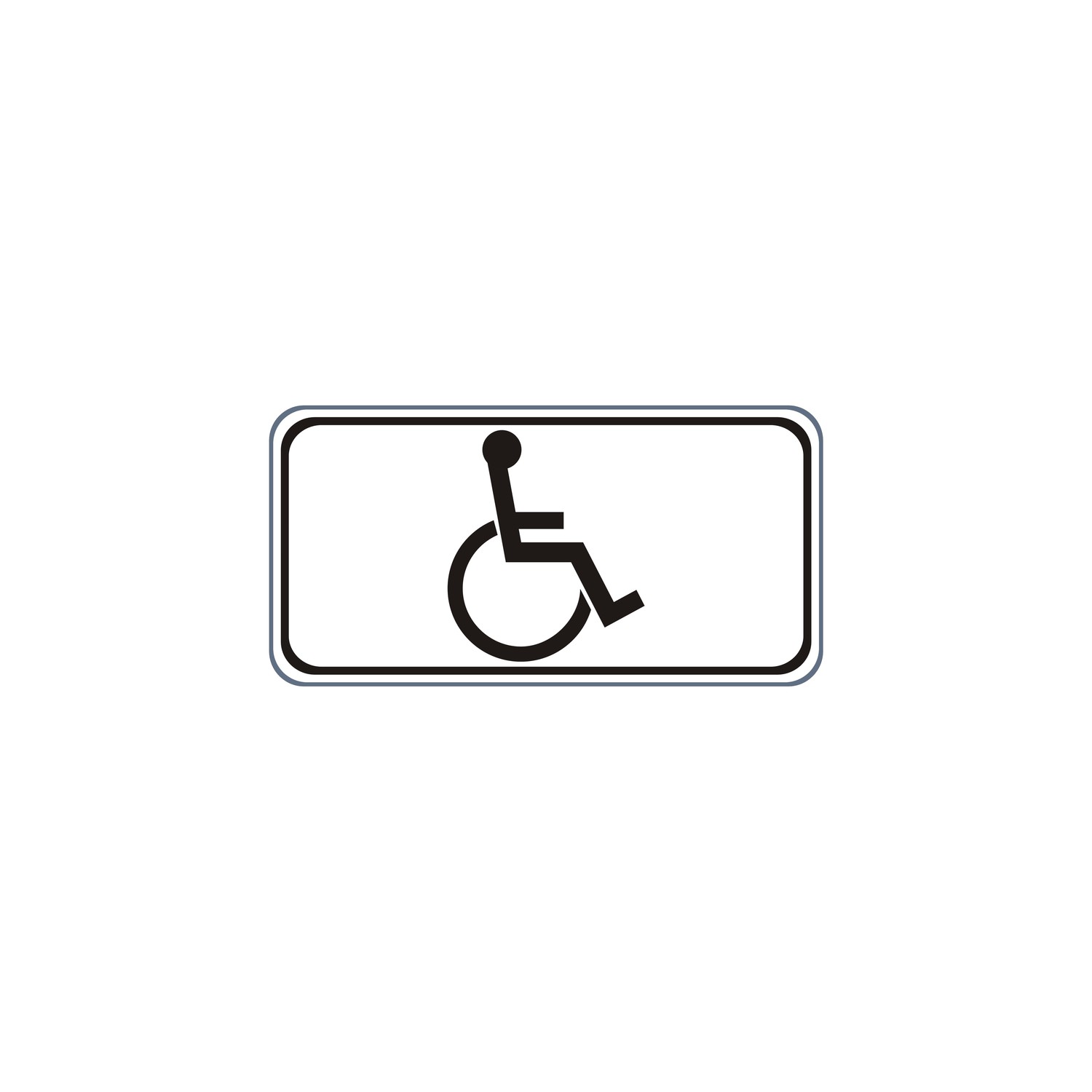 табличка 8.17 "Инвалиды"