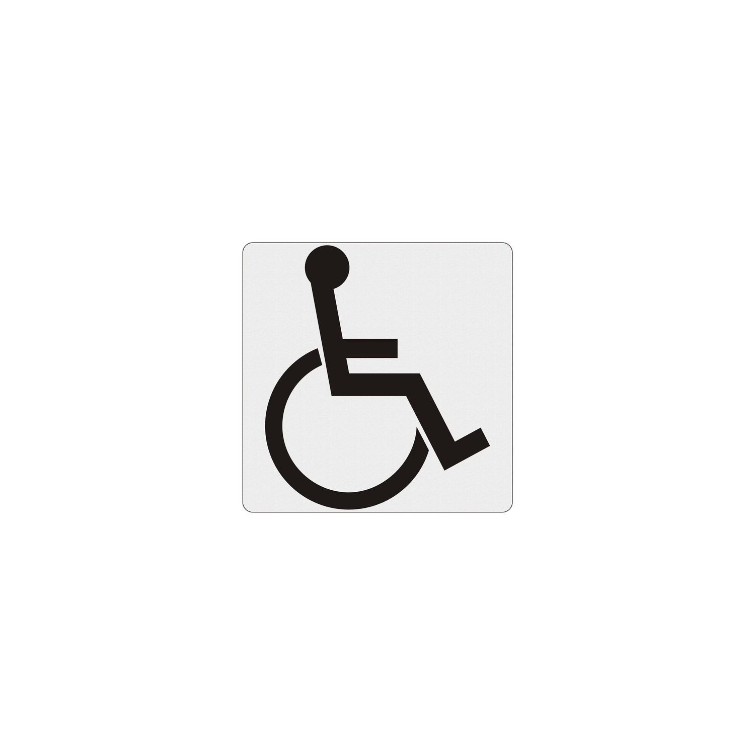 Знак напольный инвалид Серия АА Jessup® SideWalk®.